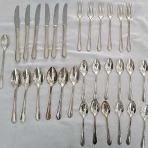 31 piece WM.A Roger's A1plus silverware